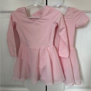 Pack of two toddler girl dance leotard 2-3T